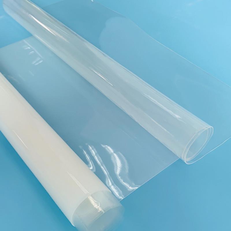 耐温硅胶卷材乳白色硅橡胶板红色硅胶板工业高弹半透明硅胶垫片