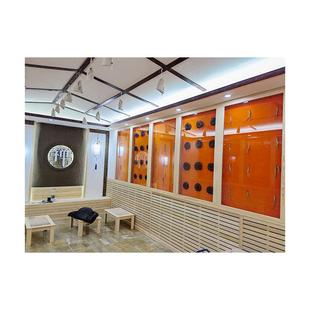 美容院装修汗蒸房包工包料承建电气石桑拿房多人房半盐房开汗蒸馆