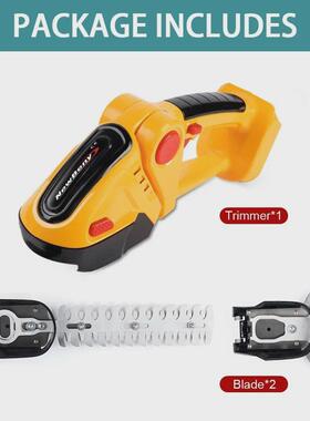 2合1绿篱机20000rpm修剪手持式家用灌木除草可充电割草机花园工具