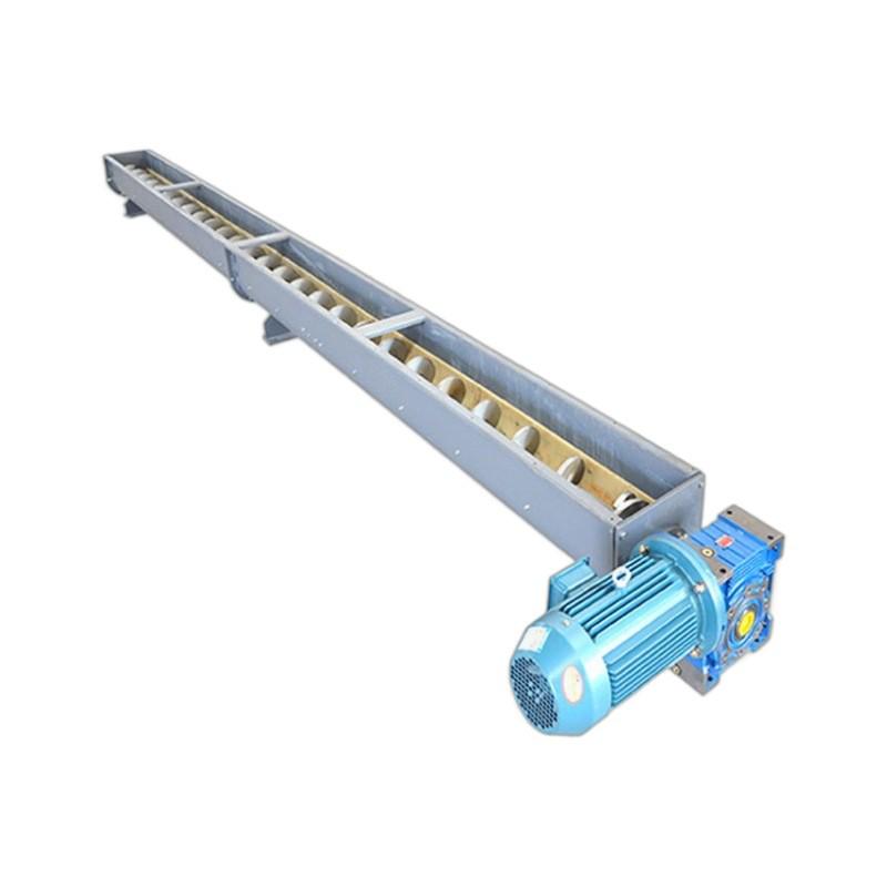 u型碳钢蛟龙上料机螺旋叶片螺旋输送机水沙分离式上料小型输送机