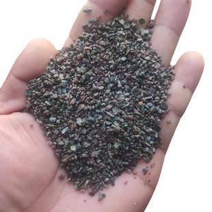 供应除锈切割用石榴砂金刚砂棕色水刀砂