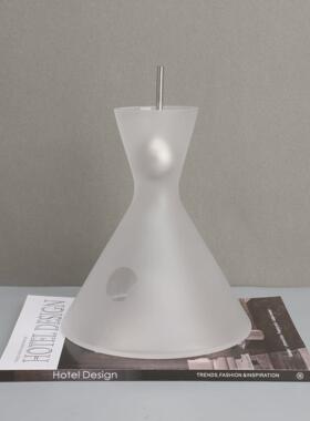 现代创意玻璃酒具样板房醒酒器居家摆件办公室客厅餐厅软装饰品