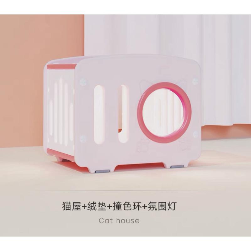 猫产房猫舍狗窝狗屋太空舱猫窝猫别墅宠物用品四季通用宠物床塑料
