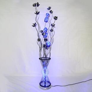 LED落地灯铝线编制酒店工程落地灯书房卧室落地灯厂家直销