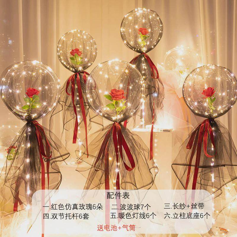 波波球网红生日装饰场景订婚结婚婚房布置套装求婚道具气球创意,节庆用品/礼品,气球,淘宝优惠券,粉丝福利购,淘宝优惠卷