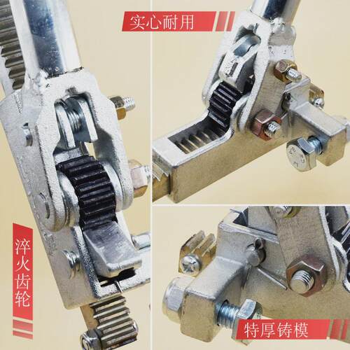 pe双壁安装水管拉紧器手动通用型对接管道拉管接管工具波纹器加厚