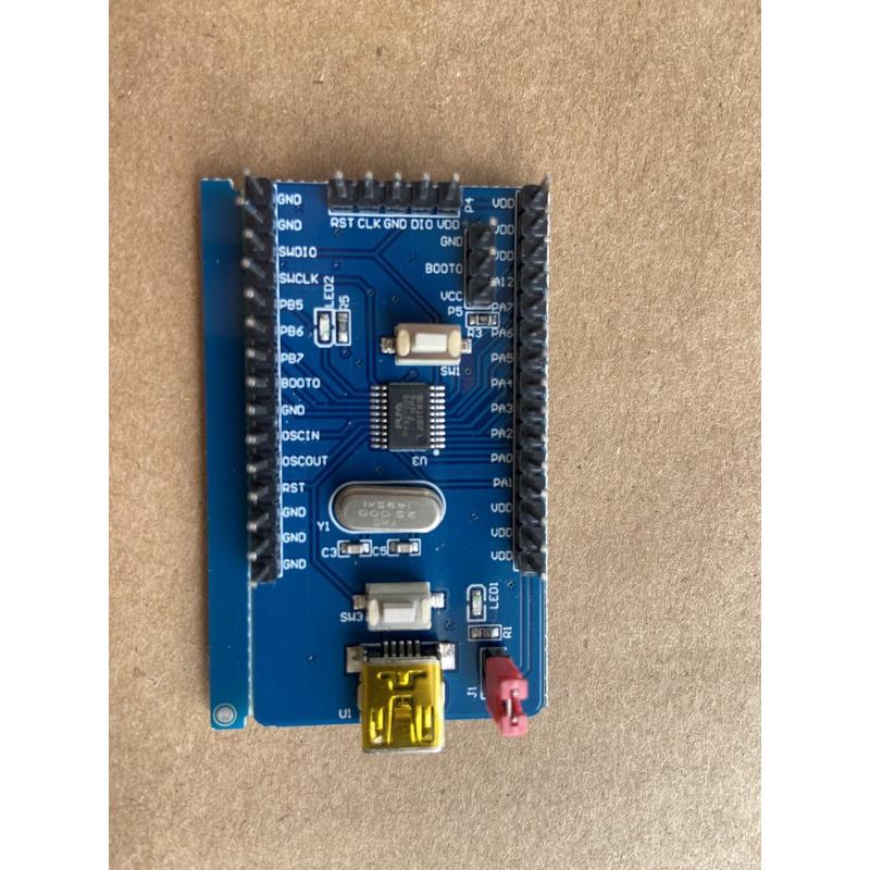 PY32F003 PY32F030系列开发板 DEMO系统板 无调试仿真功能