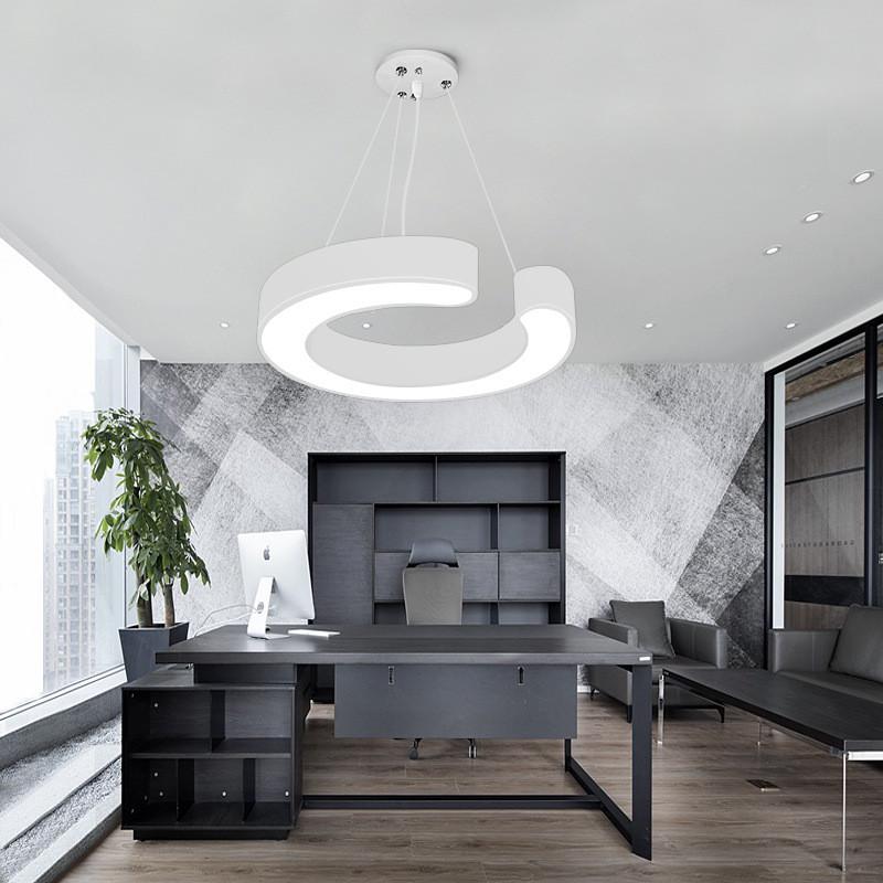 厂家供应商场办公室吊灯健身房写字楼学校led长条灯工程方通灯