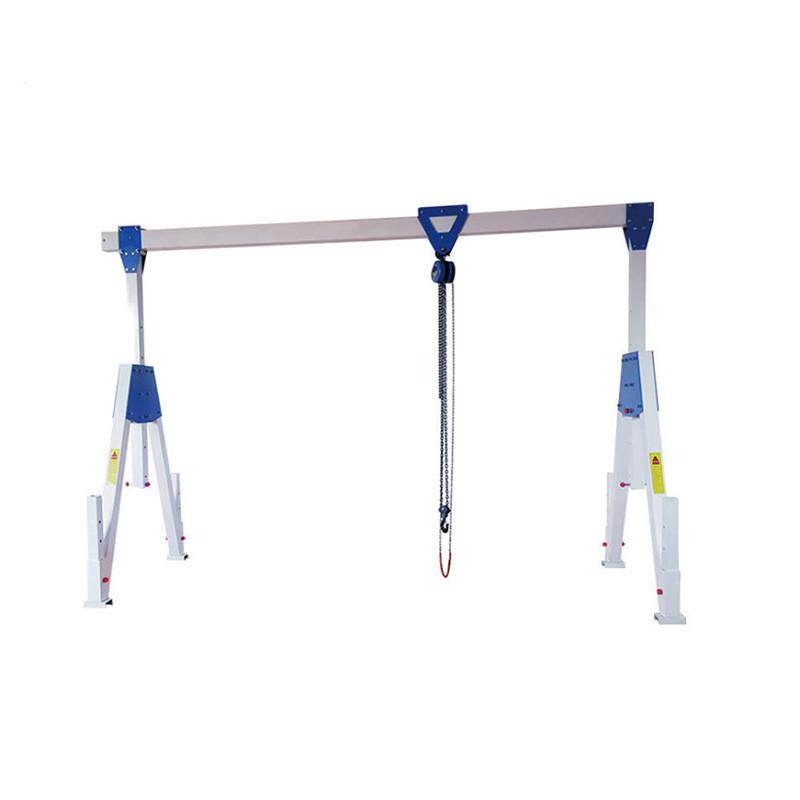 龙门吊可移动吊架简易手推无轨小型起重机铝合金移动龙门架
