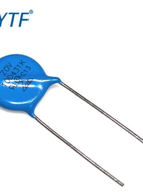 zov直径10d431k10d-431k10mm压敏电阻430v防雷压敏电阻加工