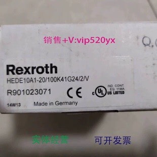 100K41G24 VR901023071 现货供应力士乐压力传感器HEDE10A1