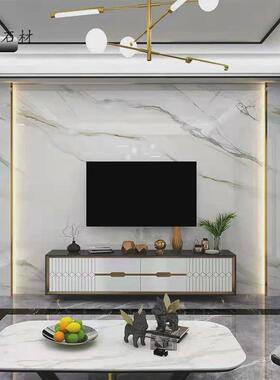 轻奢岩电视墙砖无限连纹大板背景墙瓷砖1200x2400仿大理石板客厅