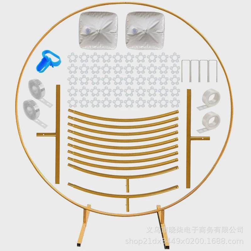 铁艺圆环气球拱门支架套装生日婚礼舞台背景装饰户外场地布置道具,节庆用品/礼品,拉花,淘宝优惠券,粉丝福利购,淘宝优惠卷