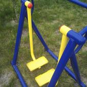 室外户外健身器材单人双人太空漫步机老人广场小区公园健身路径