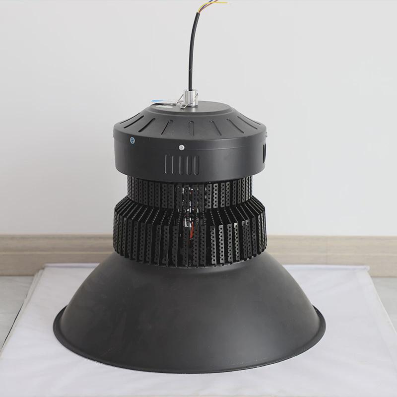 鳍片LED工矿灯厂房灯超亮150瓦黑色仓库车间灯工业照明吊灯天棚灯