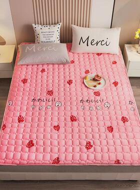 A947毛毯租房折叠榻榻米1米5床垫家用卧室软垫子地垫褥1米8保