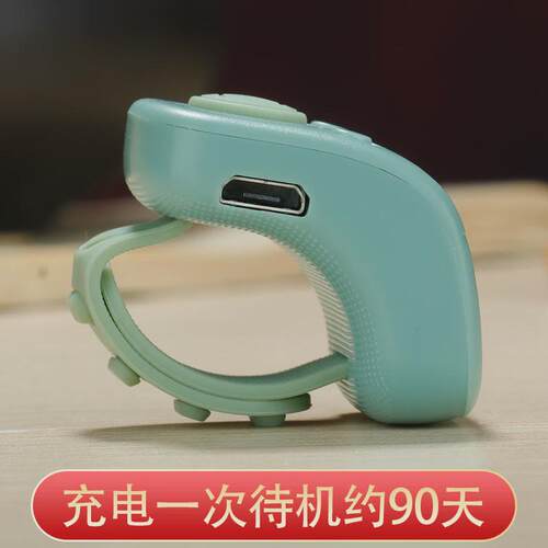 ll藏式计数器手按读数充电电子数显指环戒指型手指记数器点数
