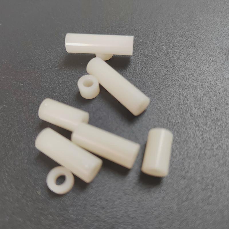 6-3.2abs直通柱绝缘套管尼龙pcb板支撑间隔圆体空心柱直通柱