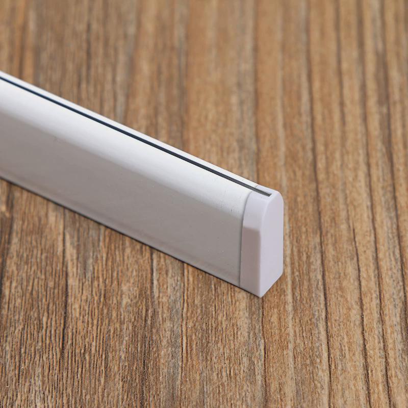 卷帘广告2-4米幕布塑料下杆铝合金下梁办公家用下杆轨道管子垂直