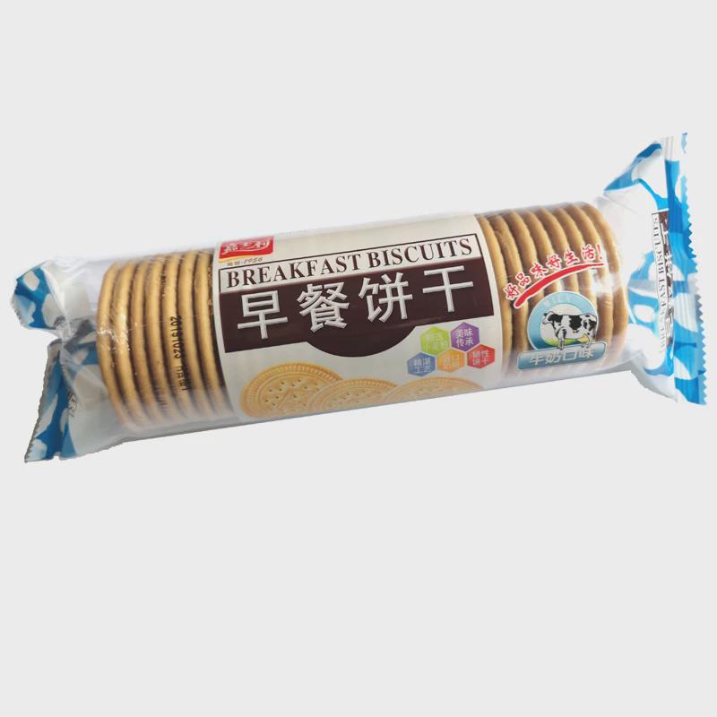 官方旗舰店嘉士利早餐饼干167g原味红枣牛奶袋装零食80后儿