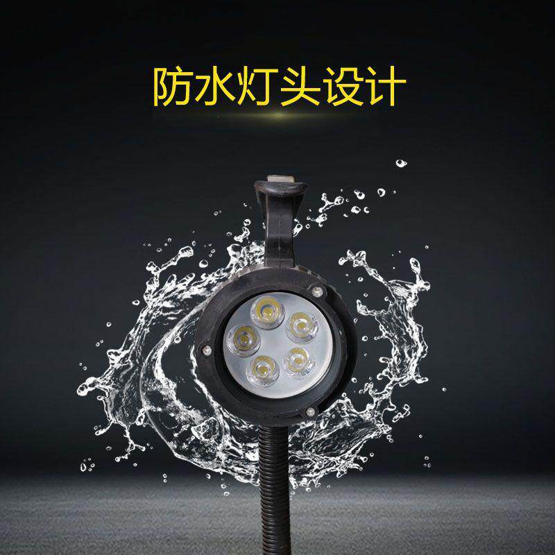 厂家供应数控车床led防水长管pvc外壳工作灯亮度好机床工作灯