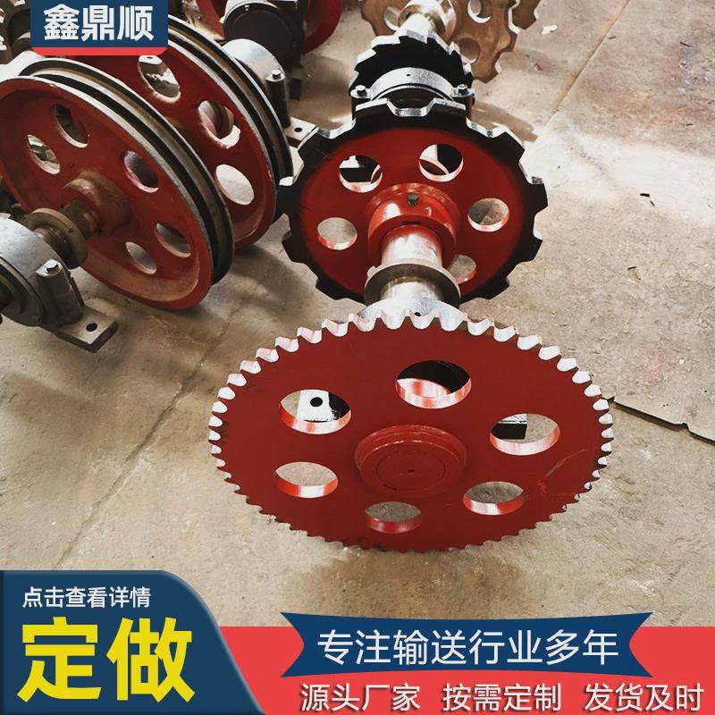 链轮总成多型号斗式提升机矿用NE50NE100输送机工业传动链轮