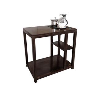 严选茶桌茶台一整套办公室原木胡桃木色茶桌茶室家用酒店接待茶桌