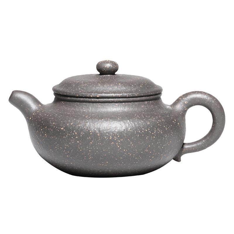 紫砂壶天青粗砂茶壶原矿仿古壶可订购半手工全手工茶具茶杯主人杯