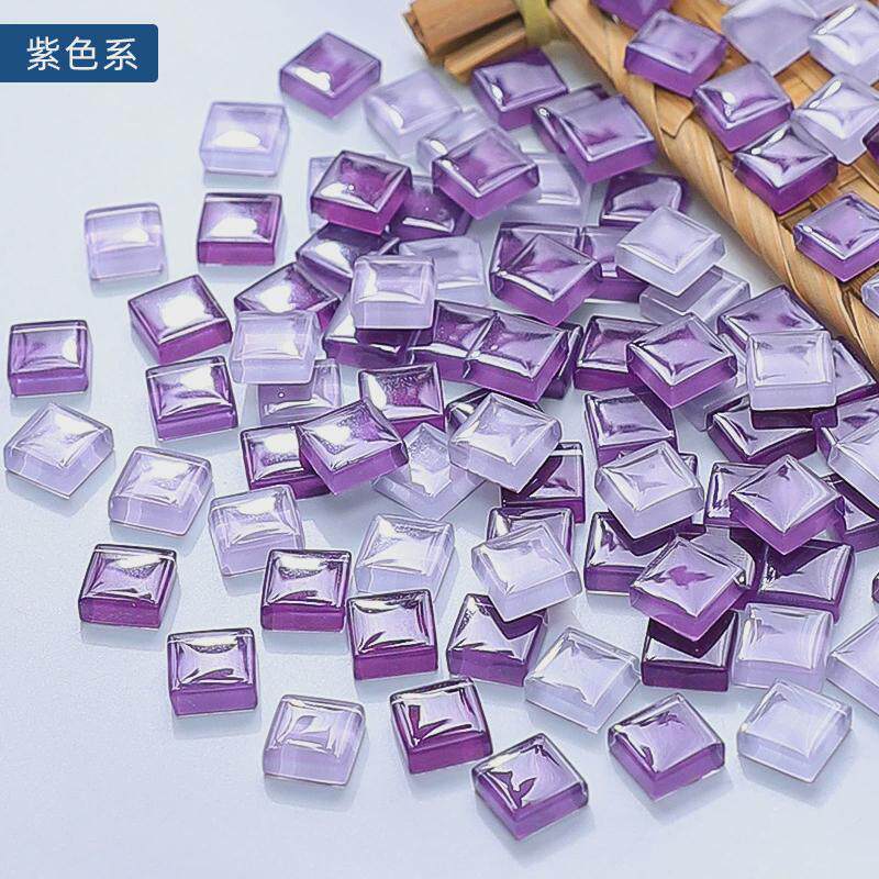 10公斤彩色水晶玻璃马赛克手工diy儿童创意品艺术美术区绘画材料
