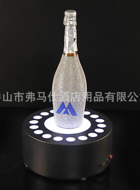 酒吧酒酒座ktv包厢洋酒高档底座酒吧香槟红酒野格闪光黑桃a托架子