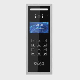 楼宇可视对讲系统门铃家用单元小区门智能室内机人脸识别门禁系统