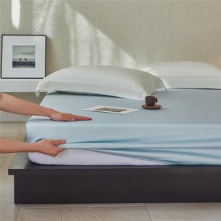 极简长绒棉100支纯棉素色1.21.51.8m单床笠不滑动贴身透气