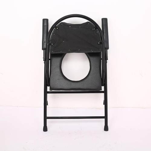 高靠背坐便椅定制医院用耐用靠背坐便椅折叠带靠背老人洗澡坐便椅