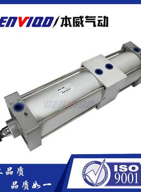 台湾本威气动多位置密封件程气缸sct100x25x125s倍力气缸进口双行