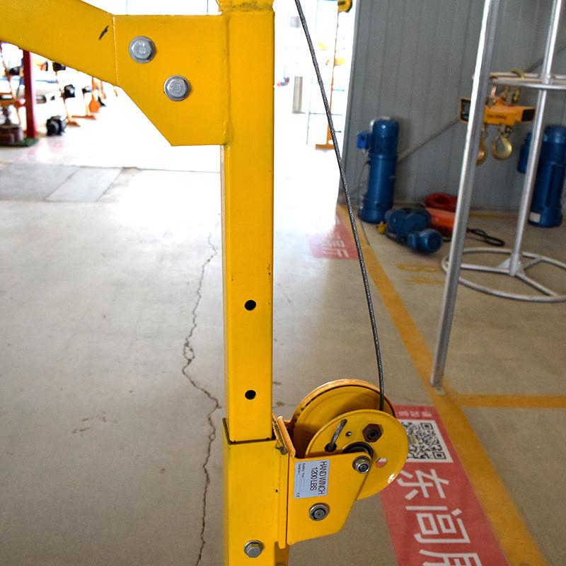 小型小吊机移动便携式可折叠手摇小吊机家用升降吊车起重提升机