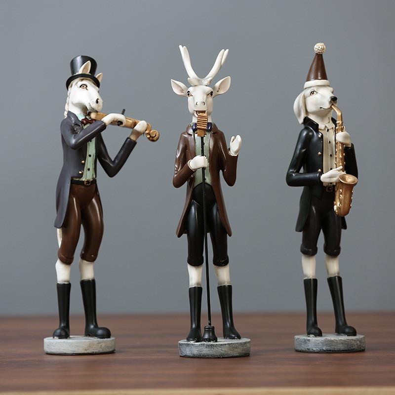 北欧现代简约乐队摆件摆设客厅装饰品电视柜酒柜软装家居乔迁新居