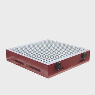 方格永磁吸盘电脑锣精雕刻机铣床加工中心CNC强磁磁盘磁力吸盘