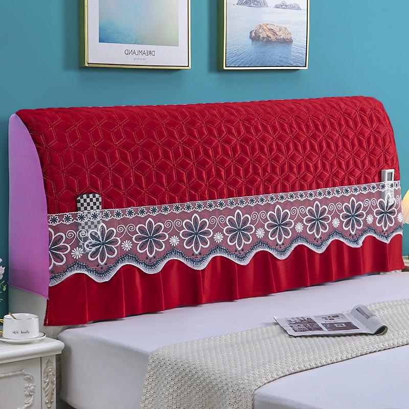 7y床头罩套四季通用全包可拆洗夹棉床头防灰罩皮木床头套2023新款