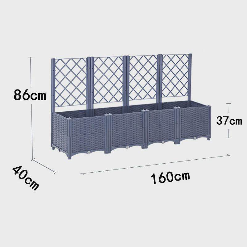 阳台拼接蔬菜播种箱可花箱带篱笆栅栏攀爬架月季黄瓜南瓜爬藤支架,鲜花速递/花卉仿真/绿植园艺,花盆,淘宝优惠券,粉丝福利购,淘宝优惠卷