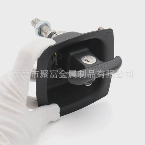 工程车改装车房车T型转舌锁机箱货车柜门锁工具箱锁JF7881