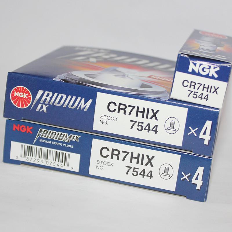 NGK铱金火花塞CR7HIX适用于豪迈GY6福喜巧格天剑125路虎大地鹰王