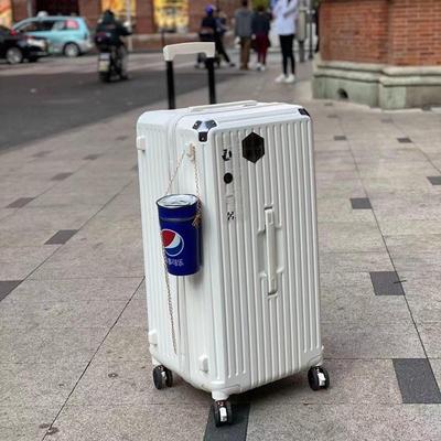 运动款大容量行李箱方胖子型万向轮5轮拉杆箱女拉链超大旅行皮箱