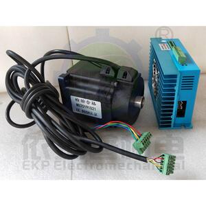 86闭环中空轴双出轴步进电机空心轴套装5nm机身78长配hbs86h