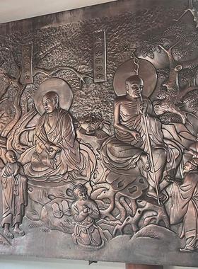 大型锻浮雕文化墙浮雕装饰工程铜铜铸铜景区广场校园铸铜人物雕塑