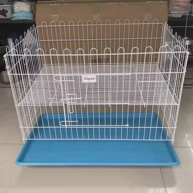 狗狗围栏不锈钢宠物围栏不生锈狗笼跑笼折叠式四片装猫狗展示笼
