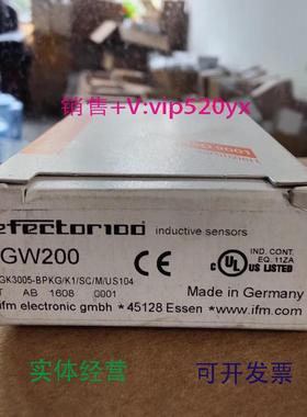 现货供应IFMIG5339IGM206IGW200全新易福门现货