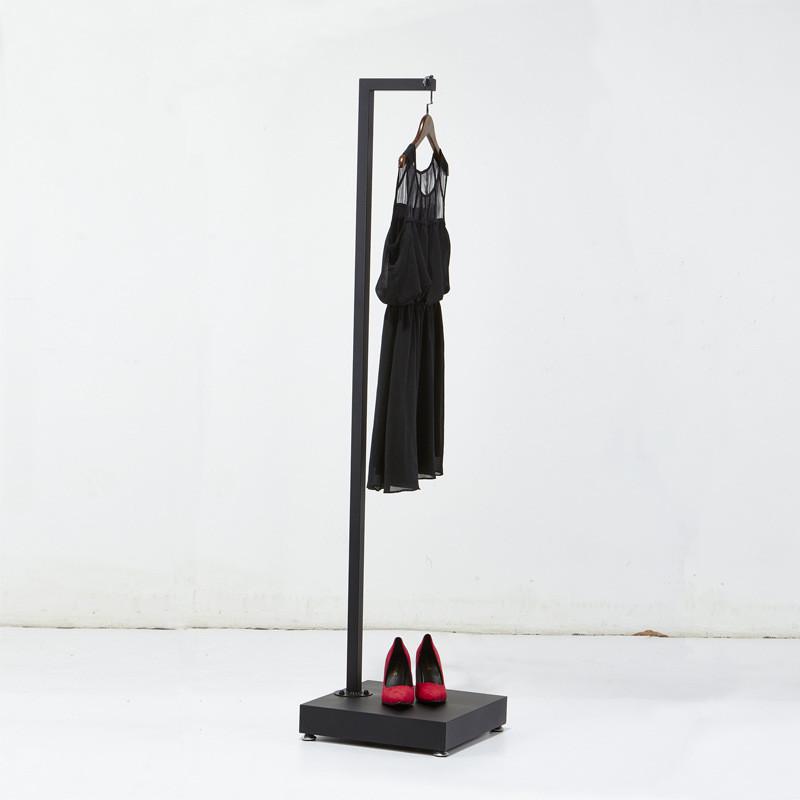 铁艺服装正挂货架正侧挂衣服架点挂服装店展示架子正挂衣架落地