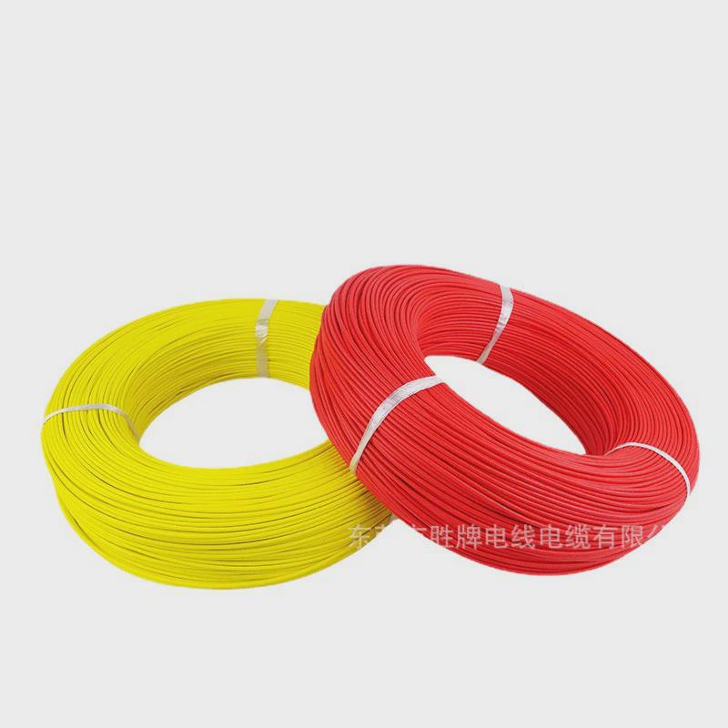 胜牌电线现货直供ul3122-26a高温编织线硅胶线导线灯具连接线