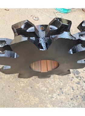 刮板机圆环链轮45#板机矿山机械配件7齿11齿单双排工业刮钢制链轮