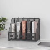 办公室五层办公用品金属文件架桌面抽屉式 文件收纳架文件框